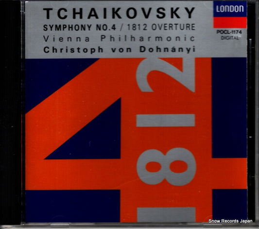 DOHNANYI, CHRISTOPH VON tchaikovsky; symphony no.4 POCL-1174