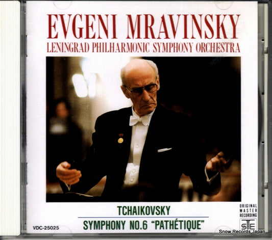 MRAVINSKY, YEVGENY tchaikovsky; symphony no.6 "pathetique" VDC-25025