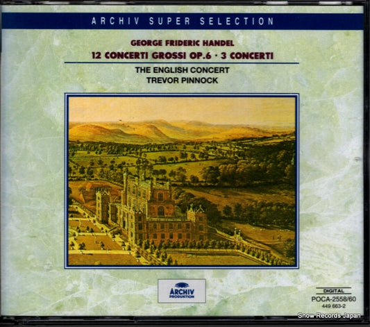 PINNOCK, TREVOR handel; 12 concerti grossi op.6 POCA-2558