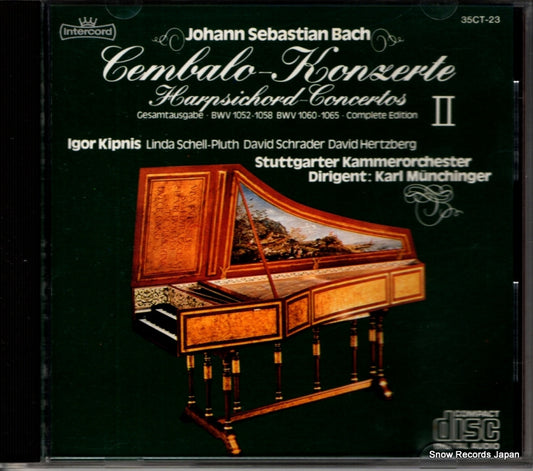 MUNCHINGER, KARL bach; cembalo-konzerte 2 35CT-23