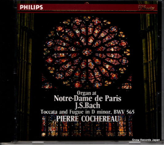COCHEREAU, PIERRE bach; notre-dame de paris PHCP-3509