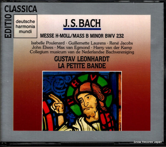 LEONHARDT, GUSTAV bach; messe h-moll BVCD-1836