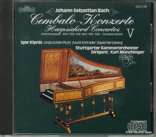 MUNCHINGER, KARL bach; cembalo-konzerte 5 35CT-26