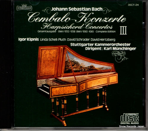 MUNCHINGER, KARL bach; cembalo-konzerte 3 35CT-24