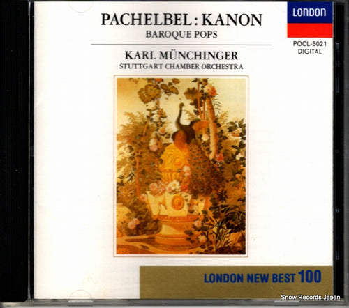 MUNCHINGER, KARL pachelbel; kanon POCL-5021