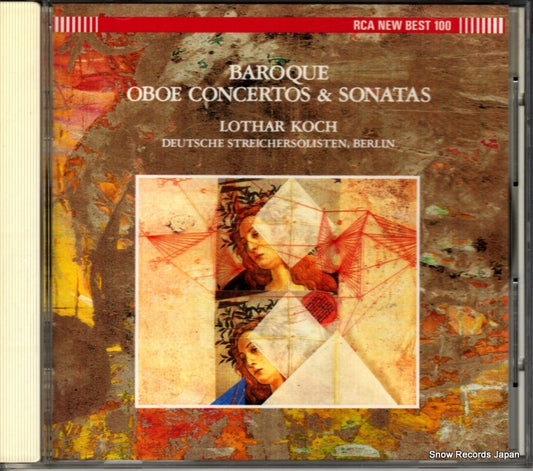 KOCH, LOTHAR baroque oboe concertos & sonatas BVCC-9302
