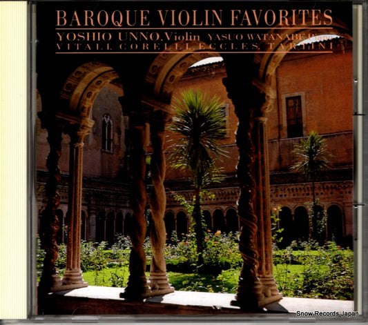 UNNO, YOSHIO baroque violin favorites 32DC1013