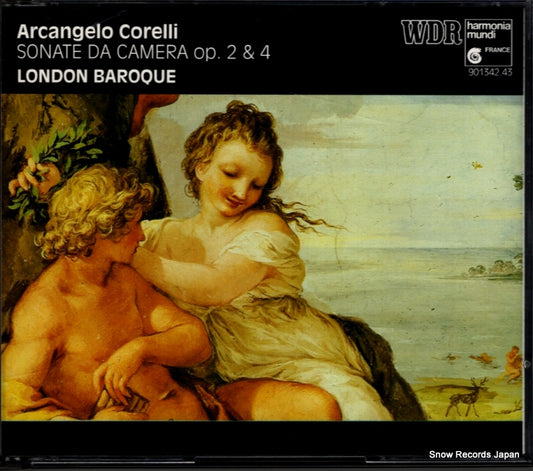 LONDON BAROQUE corelli; sonate da camera op.2 & 4 HMC901342.43 / KKCC-50