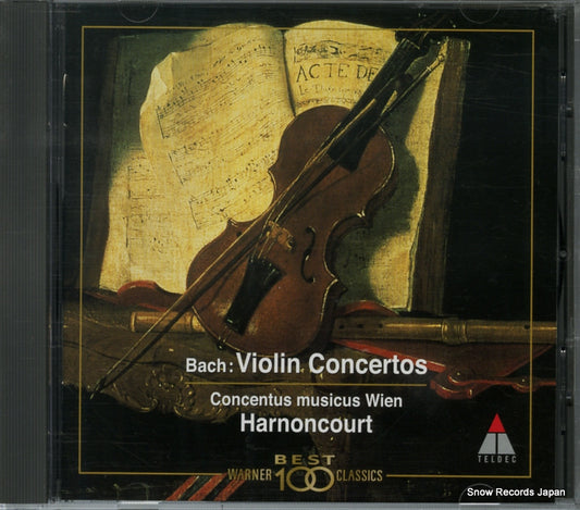 HARNONCOURT, NIKOLAUS bach; violin concertos WPCS-21046