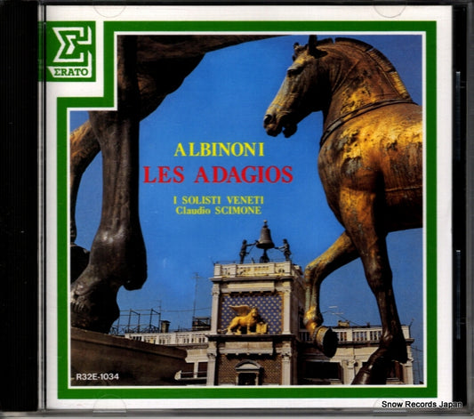 SCIMONE, CLAUDIO / I SOLISTI VENETI albinoni; les adagios R32E-1034