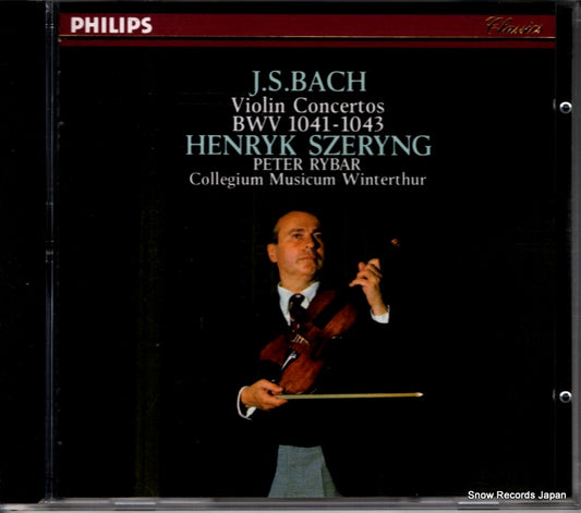 SZERYNG, HENRYK bach; violin concertos bwv 1041-1043 PHCP-3503