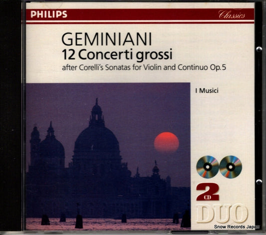 I MUSICI geminiani; 12 concerti grossi PHCP-9115