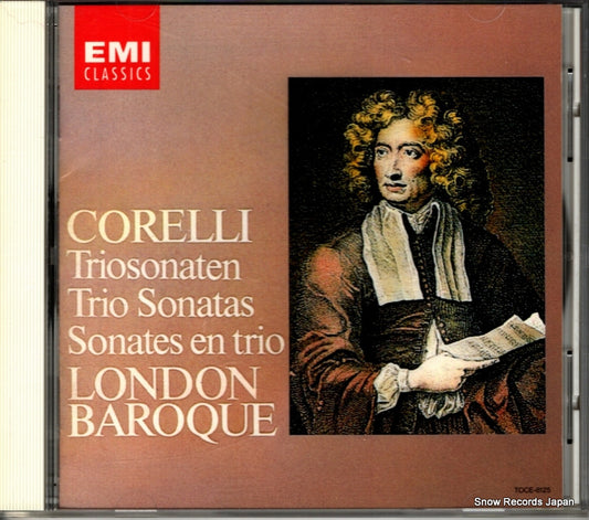 LONDON BAROQUE corelli; trio sonatas TOCE-8125