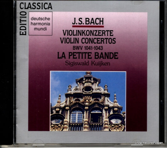 LA PETITE BANDE / SIGISWALD KUIJKEN bach; violinkonzerte BVCD-1820