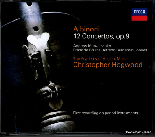 HOGWOOD, CHIRISTOPHER albinoni; 12 concertos, op.9 POCL-1907