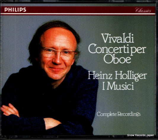 I MUSICI / HOLLIGER, HEINZ vivaldi; concertiper oboe PHCP-3152