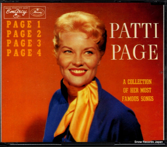 PAGE, PATTI page 1, 2, 3, 4 : a collection of her most famous songs EJD-1004