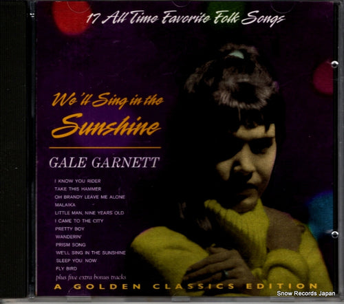 GARNETT, GALE we'll sing in the sunshine COL-5864