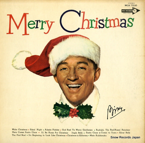 CROSBY, BING merry christmas MCA-7030