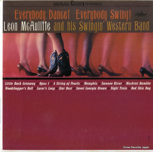 MCAULIFFE, LEON, AND HIS SWINGIN' WESTERN BAND everybody dance! everybody swing! NACD-3225