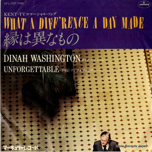 WASHINGTON, DINAH what a diff'rence a day made SFL-2237
