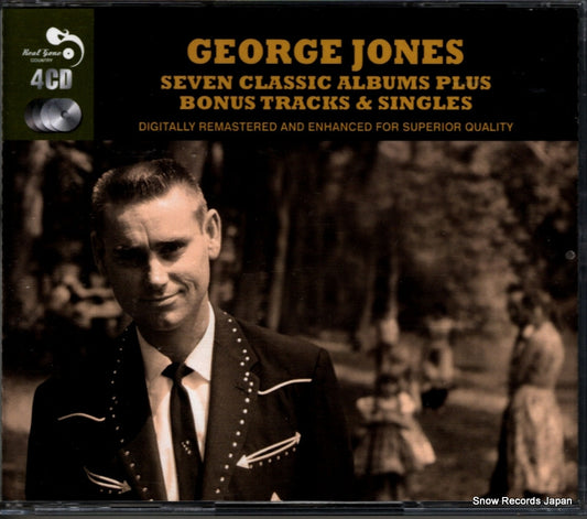 JONES, GEORGE seven classic albums plus bonus tracks & singles RGMCD025