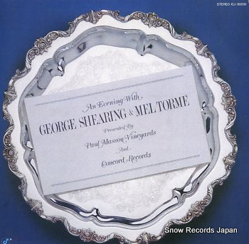 SHEARING, GEORGE, AND MEL TORME an evening with george shearing and mel torme ICJ-80230