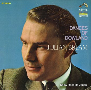 BREAM, JULIAN dances of dowland SHP-2527