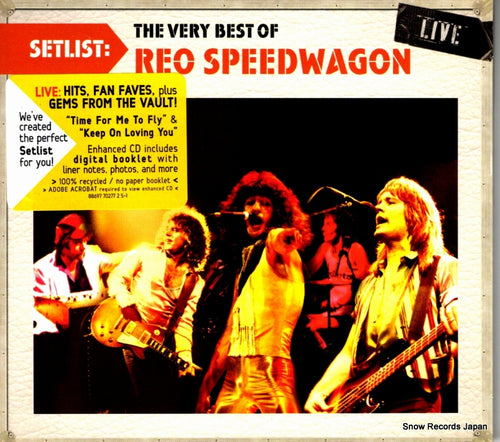 REO SPEEDWAGON setlist the very best of 88697702772
