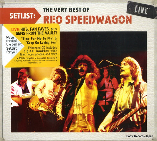 REO SPEEDWAGON setlist the very best of 88697702772