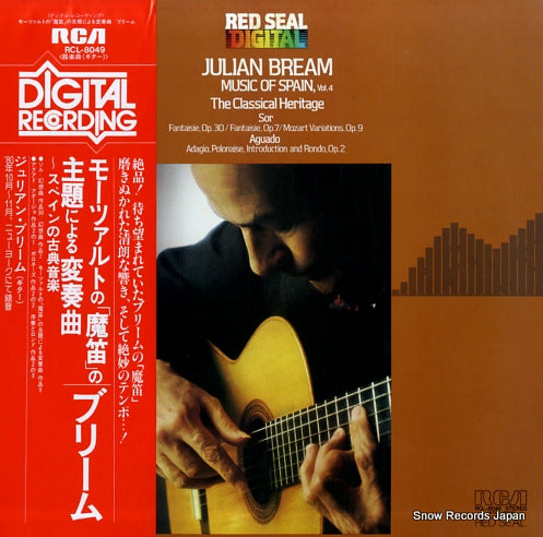 BREAM, JULIAN music of spain vol.4 / the classical heritage RCL-8049