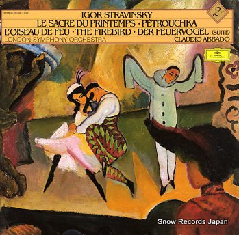 ABBADO, CLAUDIO stravinsky; le sacre du printemps 413209-1