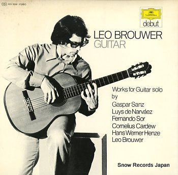 BROUWER, LEO guitar recital MG5008