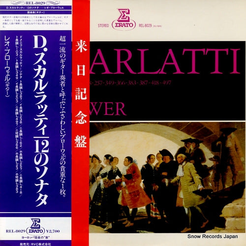 BROUWER, LEO scarlatti; douze sonates REL-8029