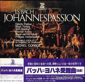 CORBOZ, MICHEL bach; johannespassion ERX-7184-6