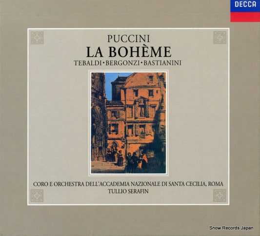 SERAFIN, TULLIO puccini; la boheme UCCD-3342/3