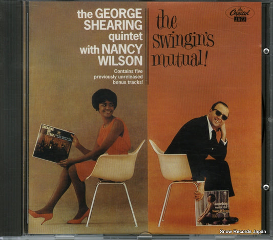 SHEARING, GEORGE, QUINTET, THE, WITH NANCY WILSON the swinging mutual ! 077779919024