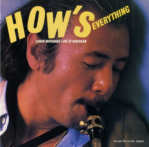 WATANABE, SADAO how's everything live at budokan C2X36818