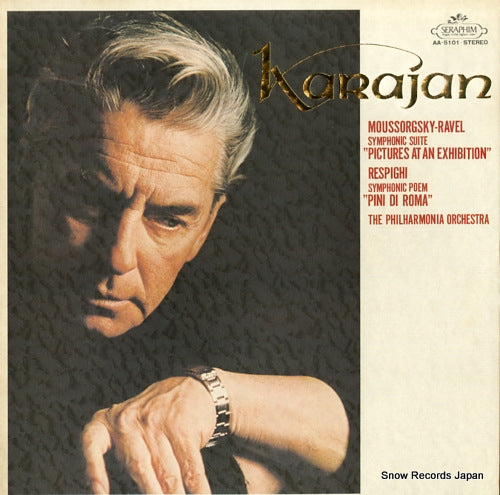 KARAJAN, HERBERT VON moussorgsky; symphonic suite "picture at an exhibition" AA-5101