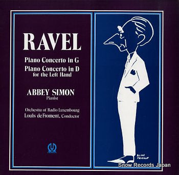 SIMON, ABBEY ravel; piano concerto in g H-5007V