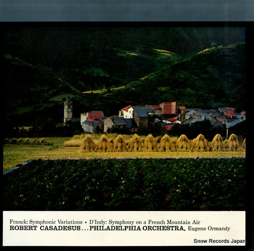 CASADESUS, ROBERT franck; symphonic variations 13AC293