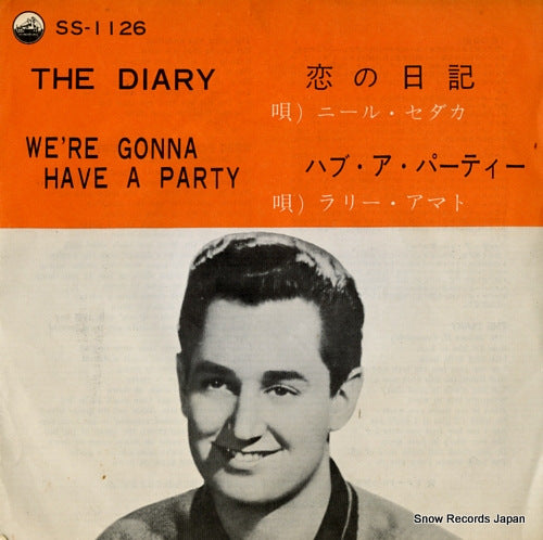 SEDAKA, NEIL the diary SS-1126