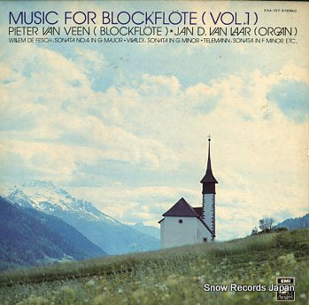 VEEN, PIETER VAN music for blockflote (vol.1) EAA-157