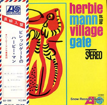 MANN, HERBIE herbie mann at the village gate SD1380