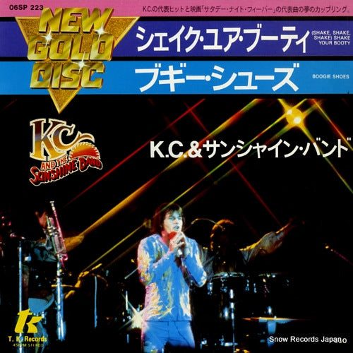 K. C. AND THE SUNSHINE BAND (shake shake shake)shake your booty 06SP223