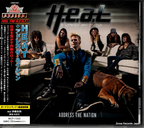 H.E.A.T address the nation MICP-11050