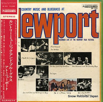 V/A country music and bluegrass at newport SR333