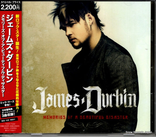 DURBIN, JAMES memories of a beautiful disaster TOCP-71222
