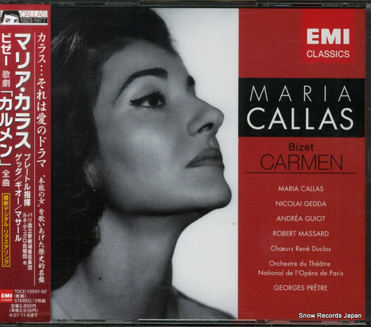 CALLAS, MARIA bizet; carmen TOCE-1359