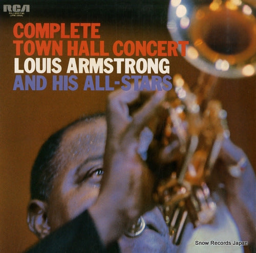 ARMSTRONG, LOUIS complete town hall concert RVJ-6007(M)